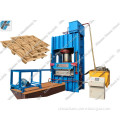 Automatic wood board molding machine for presswood pallet